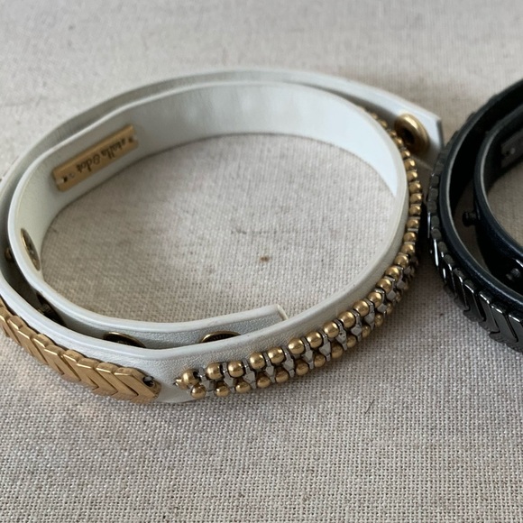 Stella and dot gilded path bracelet - white/gold - Picture 2 of 4